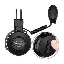 Bocina electrónica para bicicleta y scooter color negro, 100 decibeles, 4 sonidos con volumen regulable, recargable vía micro USB, ABS+PC, ajustable