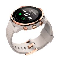 Smartwatch Suunto 7, con Wear OS Google, controla música con el reloj, seguimiento de actividad y navegación por gps , color sandstone rosegold