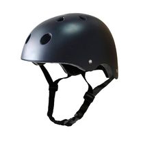 Casco estilo urbano negro mate talla M, ligero, 11 vías de ventilación, correas y disco posterior de ajuste,material ABS+EPS, tamaño de cabeza 54-58cm
