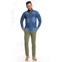 Camisa Denim Con Bolsillo Astroboy