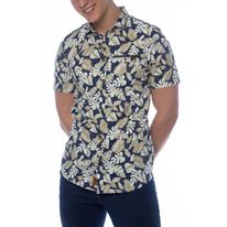 Camisa Estampada Hojas Astromen