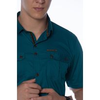 Camisa Manga Corta Combinada Astromen