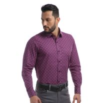Camisa Slim Fit Miniprint