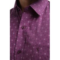 Camisa Slim Fit Miniprint