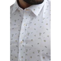 Camisa Slim Fit Miniprint