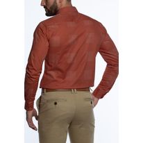 Camisa Kalendar Slim Fit Cuadros