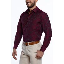 Camisa Kalendar Regular Fit Flores