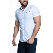 Camisa Bolsillo Ribete Fiurer