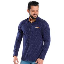 Camisa Manga Larga Estampada Fiurer