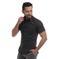 Camisa Slim Fit Miniprint