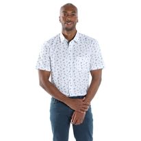 Camisa Clásica Manga Corta Estampada Kalendar