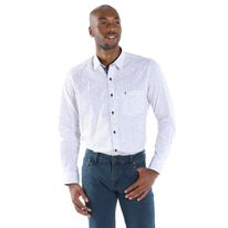 Camisa Clásica Manga Larga Estamada Kalendar