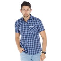 Camisa Manga Corta Cuadros