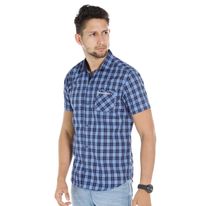 Camisa Manga Corta Cuadros