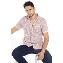 Camisa Estampado De Ramas