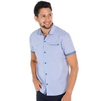 Camisa Manga Corta Rayas
