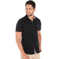 Camisa Fondo Entero Manga Corta