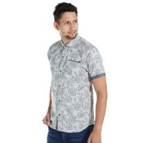 Camisa Estampado De Ramas