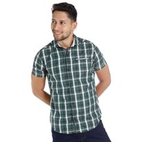 Camisa Cuadros Manga Corta