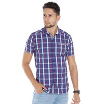 Camisa Cuadros Manga Corta