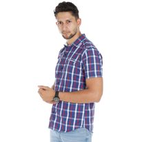 Camisa Cuadros Manga Corta