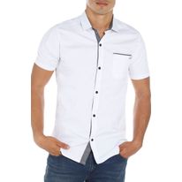 Camisa Fondo Entero Manga Corta