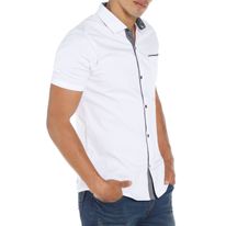 Camisa Fondo Entero Manga Corta