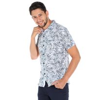 Camisa Estampada Hojas