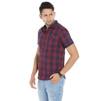 Camisa Manga Corta Cuadros