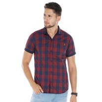 Camisa Manga Corta Cuadros