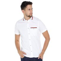 Camisa Manga Corta Fondo Entero