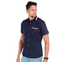 Camisa Manga Corta Fondo Entero