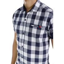 Camisa Manga Corta Cuadros