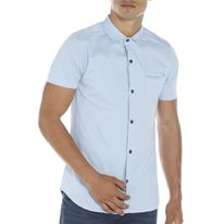 Camisa Manga Corta Diseño en Bolsillo
