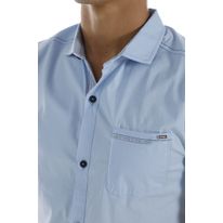Camisa Manga Corta Diseño en Bolsillo