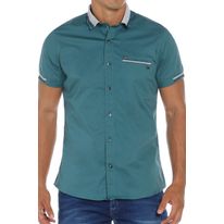 Camisa Manga Corta Fondo Entero