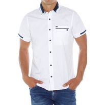 Camisa Manga Corta Fondo Entero