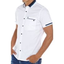 Camisa Manga Corta Fondo Entero