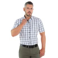 Camisa Cuadros Manga Corta