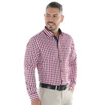 Camisa Manga Larga En Cuadros