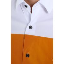 Camisa Manga Corta En Bloques