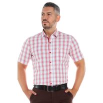 Camisa Cuadros Manga Corta