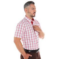 Camisa Cuadros Manga Corta