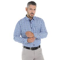 Camisa Manga Larga En Cuadros