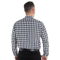 Camisa Cuadros Manga Larga