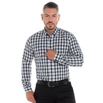 Camisa Cuadros Manga Larga