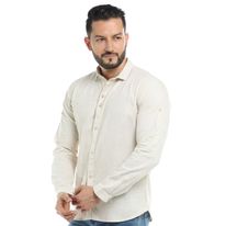 CAMISA FONDO ENTERO MANGA LARGA