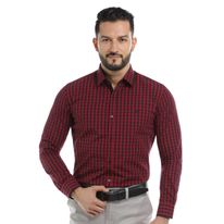 CAMISA EN CUADROS MANGA LARGA