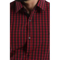 CAMISA EN CUADROS MANGA LARGA
