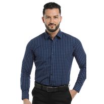 CAMISA EN CUADROS MANGA LARGA